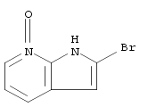 1H-Pyrrolo[2,3-b]pyridine, 2-bromo-, 7-oxide